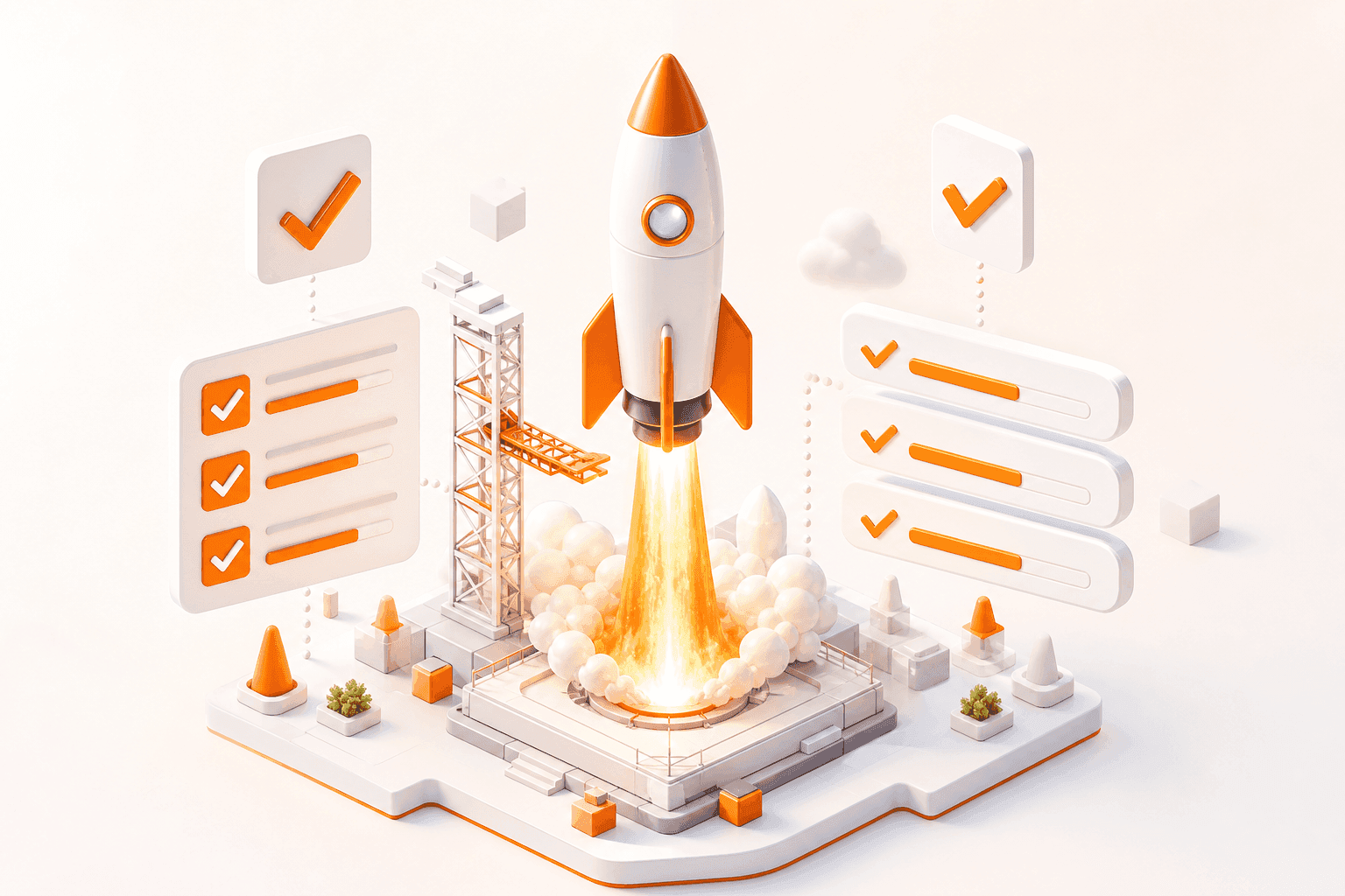 Executes - Rocket Launch metaphor